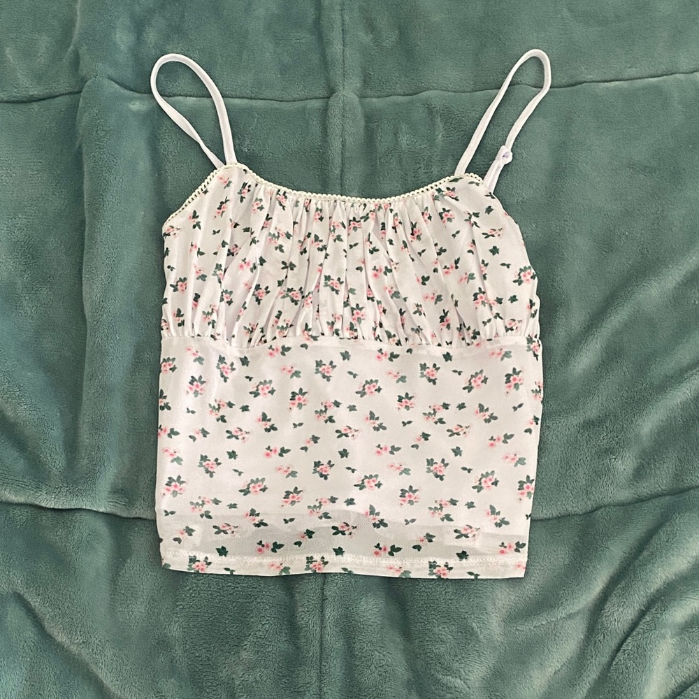 Floral Print Camisole Top